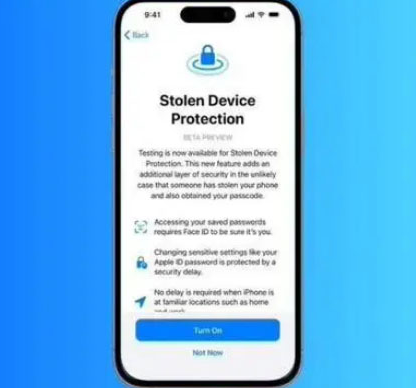 晋源苹果授权维修店分享被盗设备保护功能开启方法 