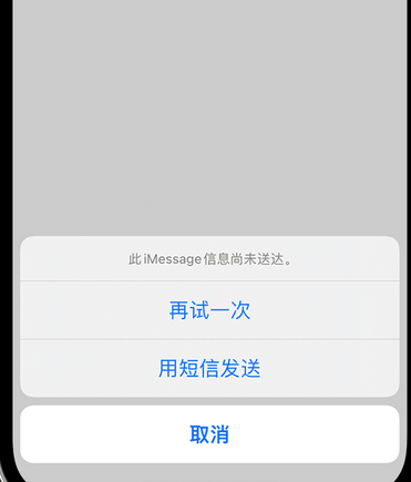 晋源apple维修iPhone上无法正常发送iMessage信息